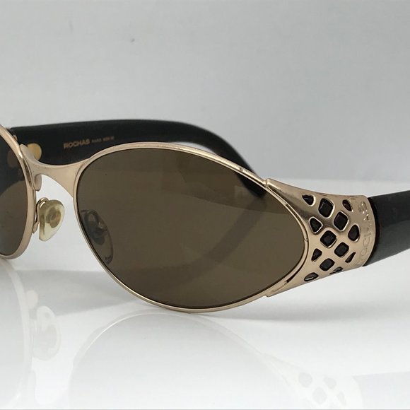 Vintage Rochas Paris Sunglasses Made in France - Picture 2 of 14